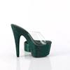 Pleaser - BEJEWELED712RS Mules à talons - Transparent/Vert Product image